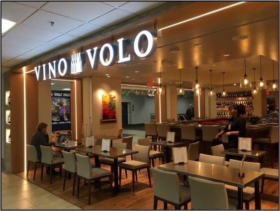 Vino Volo exterior.