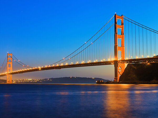 Golden Gate Bridge.