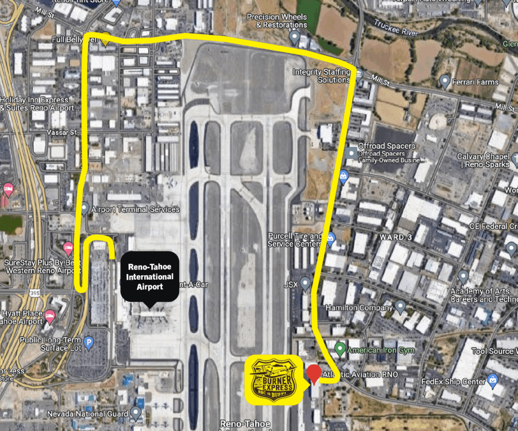 Burning Man RenoTahoe International Airport