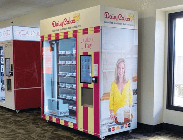 Daisy Cakes vending machine.