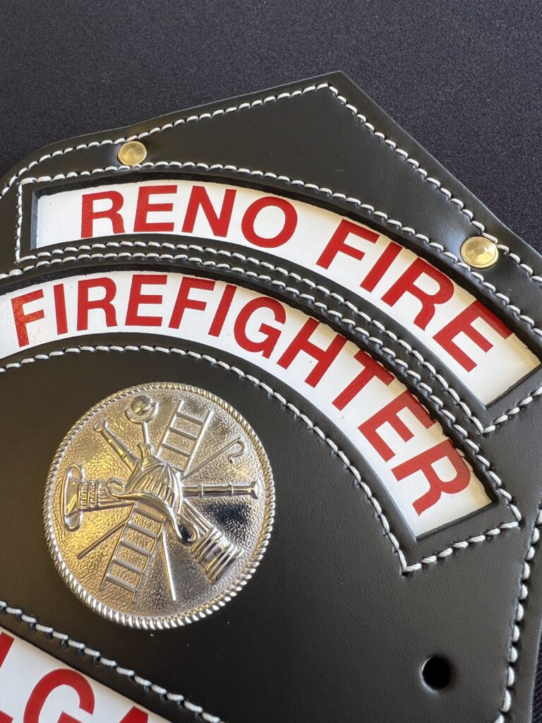 Image of Reno Fire helmet patch