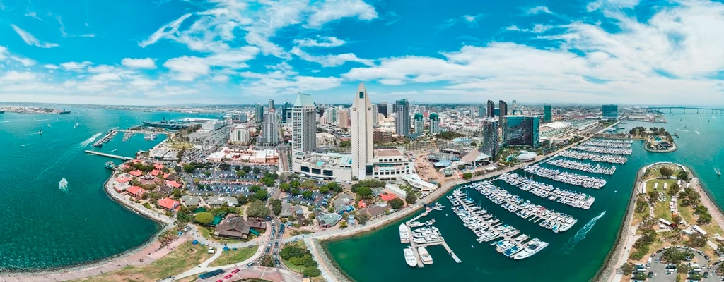 San Diego, Calif Aerial View