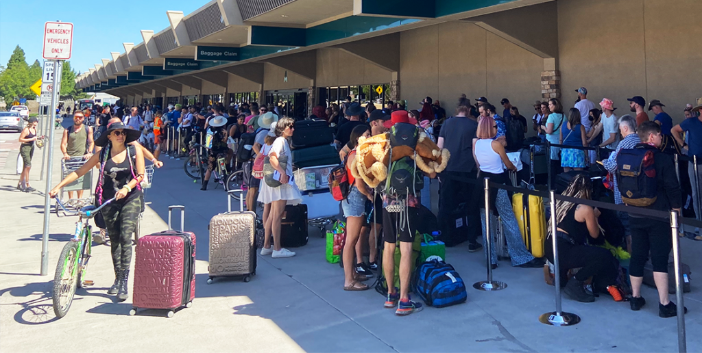 Flying into RNO for Burning Man? 