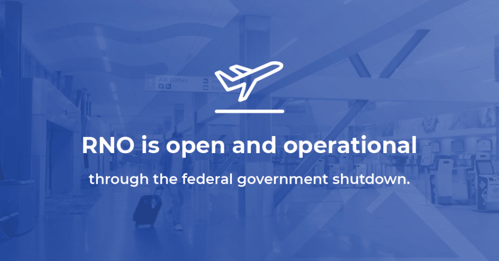 RNO is open and operational