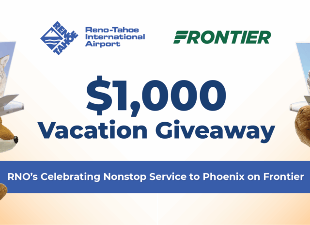 RNO Frontier campaign graphic announcing $1000 giveaway