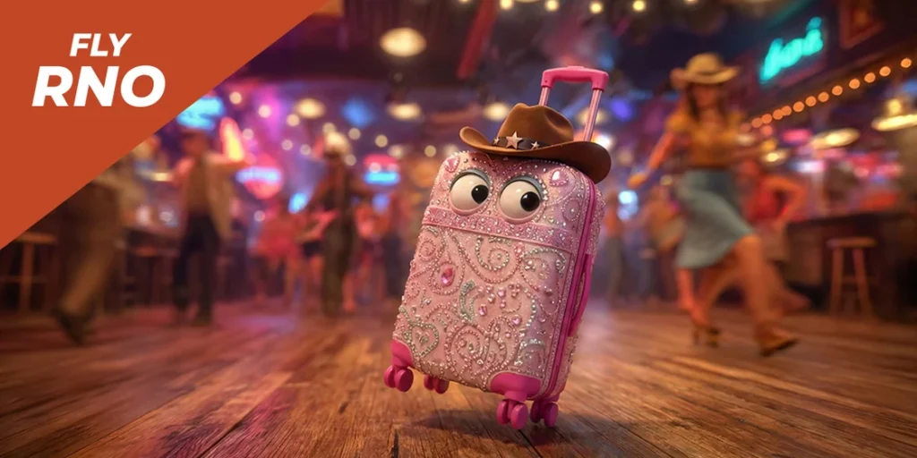 FLY RNO, Suitcase Line Dancing