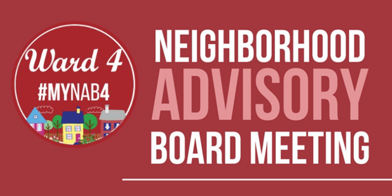 Ward four neighborhood advisory board meeting
